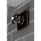 Kingston Brass KS3045TX Single-Handle Three-Way Diverter Valve with Trim Kit, Oil Rubbed Bronze KS3045TX - alternate 3